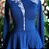 Blusa azul peplum P - Imagem 4