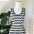 Vestido curto chevron P - Imagem 3