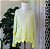 Blusa amarela rendada M - Imagem 1