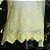Blusa amarela rendada M - Imagem 3