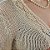 Cardigan cropped bege P - Imagem 4