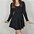 Vestido preto recortes P - Imagem 3
