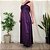 Vestido roxo festa G - Imagem 1