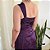 Vestido roxo festa G - Imagem 5