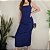 Vestido vintage azul PP/P - Imagem 4