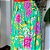 Saia midi verde floral M - Imagem 2