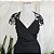 Vestido preto festa M - Imagem 3