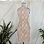 Vestido bege rendado PP - Imagem 6