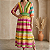 Vestido colorido viscolinho P - Imagem 1