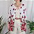 Cardigan algodão floral G - Imagem 1