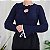 Blusa azul canelada - Imagem 2