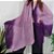 Pashmina viscose violeta - Imagem 3