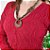 Vestido malha vermelho P - Imagem 5