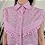 Camisa vintage rosa laise M - Imagem 4
