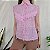 Camisa vintage rosa laise M - Imagem 2