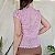 Camisa vintage rosa laise M - Imagem 3