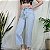Calça wide leg 100% algodão 36 - Imagem 4