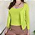 Twinset tricô verde lima P - Imagem 1