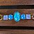 Pulseira colorida folheada - Imagem 3