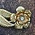 Broche floral vintage - Imagem 3