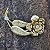 Broche floral vintage - Imagem 2