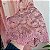 Kimono rosa tule bordado - Imagem 5