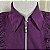 Casaco/vestido roxo gótico M - Imagem 4