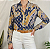 Blusa paisley viscose M - Imagem 1