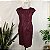 Vestido bordô resinado Rabusch 42/44 - Imagem 2
