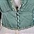 Blusa verde romântica M - Imagem 4