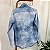 Camisa jeans marmorizado P - Imagem 6