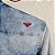 Camisa jeans marmorizado P - Imagem 7
