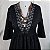 Vestido preto gótico laise P/M - Imagem 3