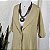 Camisa vintage seda M/G - Imagem 3