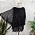 Blusa preta rendada GG - Imagem 4