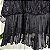 Blusa preta rendada GG - Imagem 5