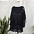 Blusa preta rendada GG - Imagem 3