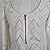 Vestido off white rendado PP - Imagem 7