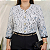Blusa vintage floral M/G - Imagem 1