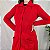 Sobretudo vermelho lã vintage P/M - Imagem 3