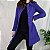 Sobretudo vintage roxo lã batida PP - Imagem 4