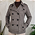Trench coat cinza Safira M - Imagem 1