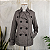 Trench coat cinza Safira M - Imagem 2