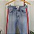 Calça jeans Zara listrada 36 - Imagem 3