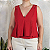Blusa vermelha Rosa Chá G - Imagem 1