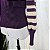 Suéter roxo listrado P - Imagem 5