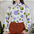 Camisa vintage colorida PP - Imagem 1