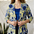 Kimono floral viscose M - Imagem 1