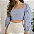 Cropped laise azul P/M - Imagem 1