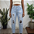 Calça jeans destroyed M - Imagem 1